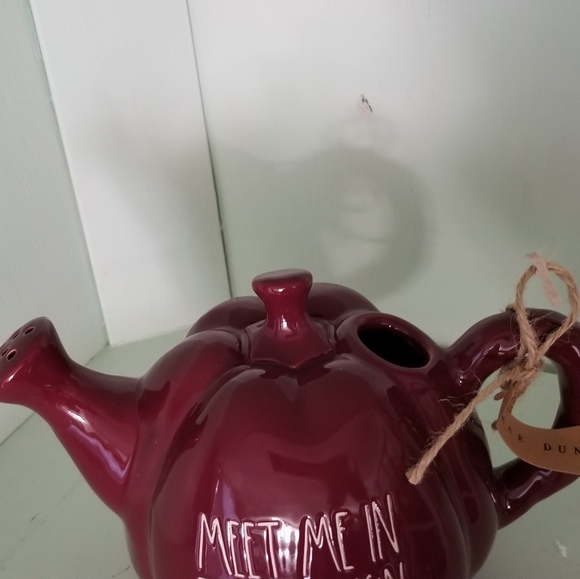 Rae Dunn Fall Autumn Watering can meet me at the Pumpkin patch - Picture 4 of 5